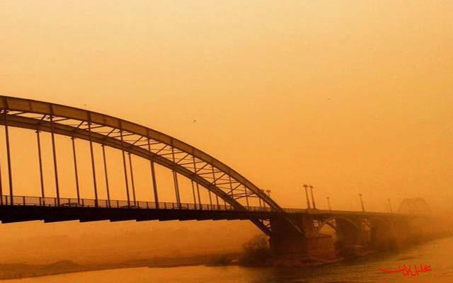 میزان گردوغبار در ۹ شهر خوزستان بالاتر از حدمجاز است