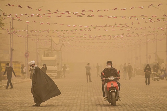 پیش‌بینی وقوع گردوغبار در خوزستان