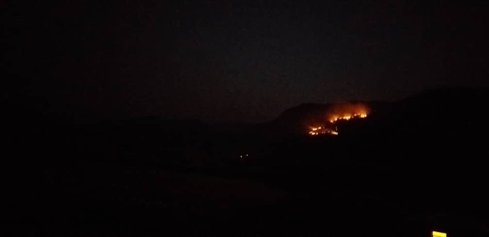 آتش سوزی در منطقه حفاظت شده شیمبار اندیکا مهار شد