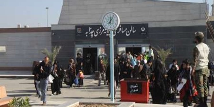 تردد بیش از ۸ هزار زائر ایرانی از گذرگاه‌های مرزی خوزستان در تاسوعا و عاشورا