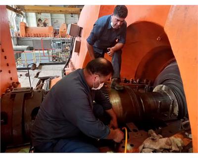 آمادگی تولید برق برای پیک تابستان در نیروگاه رامین اهواز