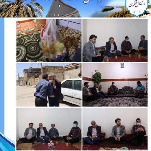 دیدار عیدانه شهردار با کارگران شهرداری