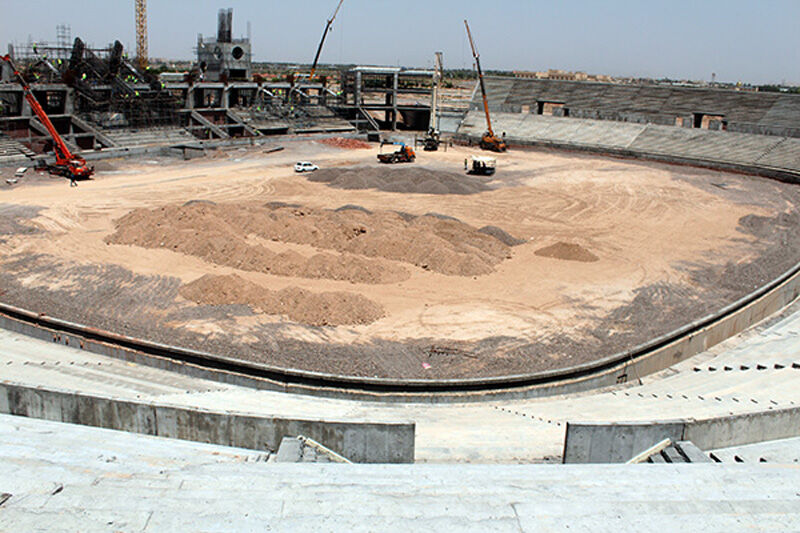 سکوهای ناایمن ورزشگاه پنج مهر آبادان تخریب و بازسازی می‌شود