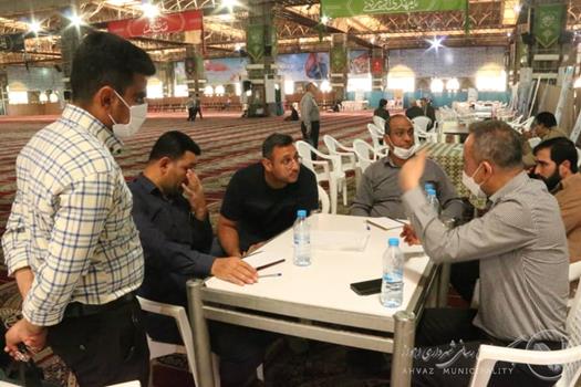 برگزاری میز خدمت شهرداری اهواز در مصلی امام خمینی(ره) با حضور مدیر منطقه۳