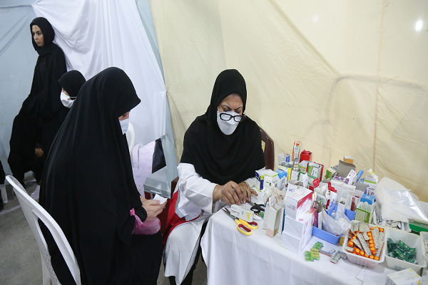 ارائه خدمات مامایی و مراقبت‌های بهداشتی در اربعین حسینی