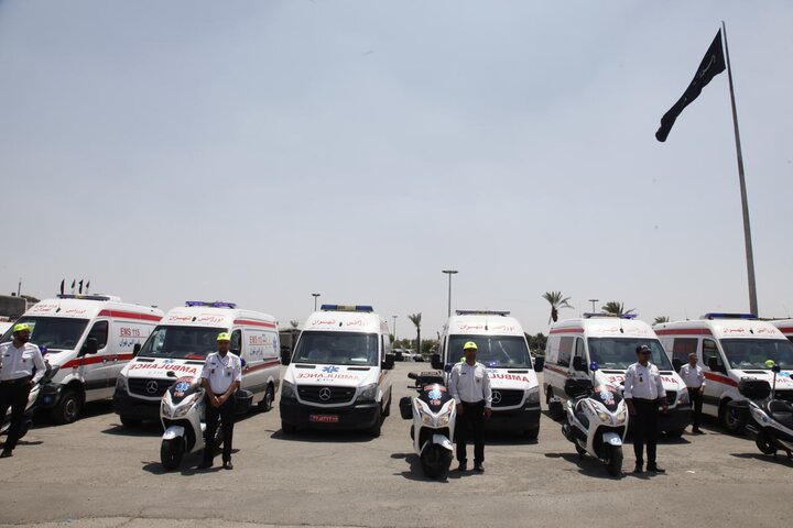 ۱۴۷ زائر حسینی در مرز چذابه خدمات درمانی دریافت کردند